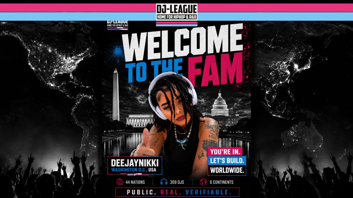 DJ-LEAGUE.NET | DJ-League welcomes DeejayNikki – HipHop & R&B Community