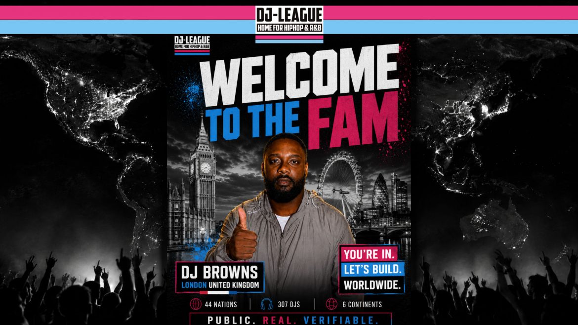 DJ-LEAGUE.NET | DJ-League welcomes DJ Browns – HipHop & R&B Community