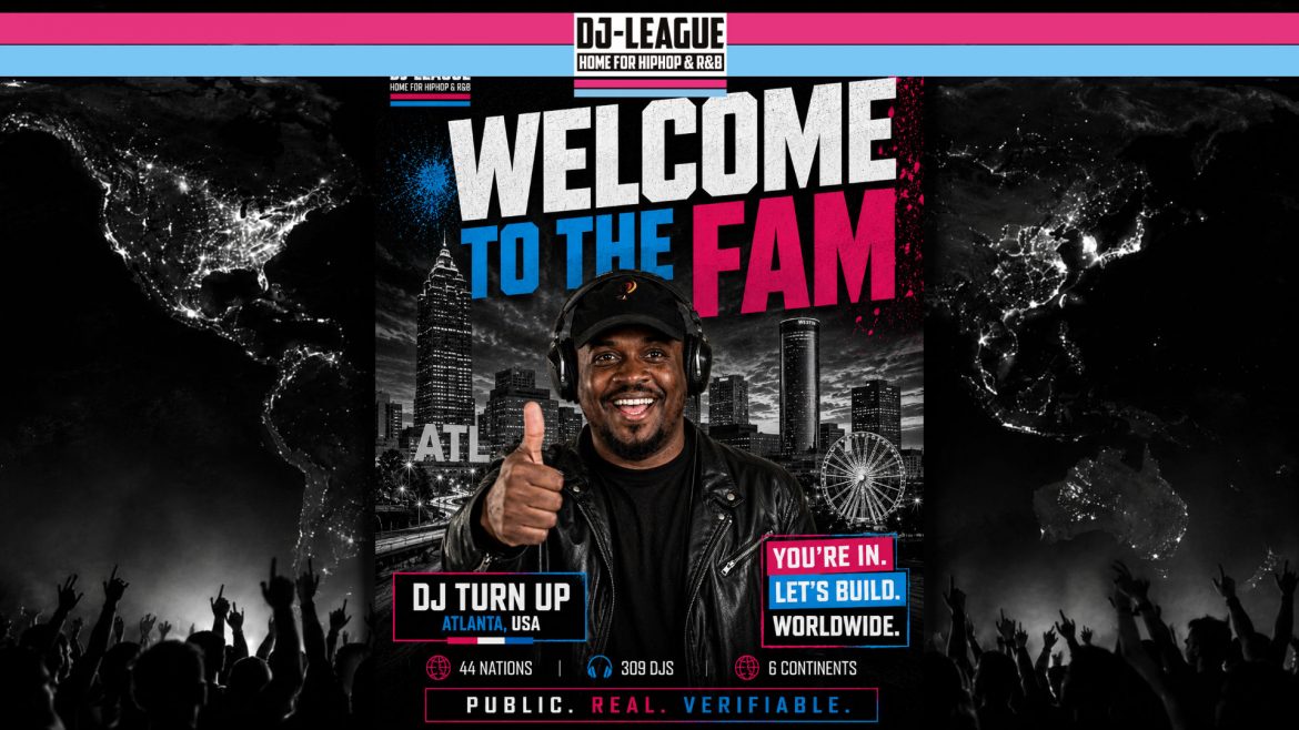 DJ-LEAGUE.NET | DJ-League welcomes DJ Turn Up – HipHop & R&B Community