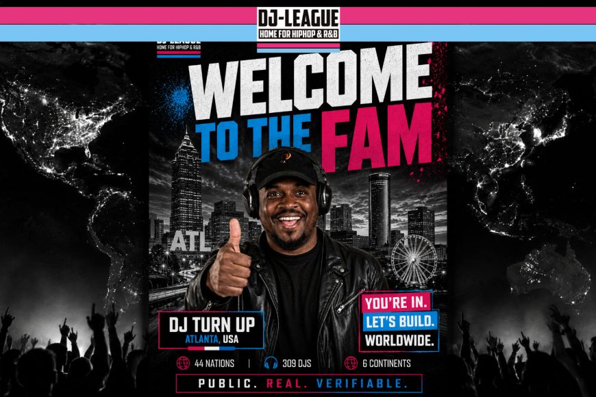 DJ-LEAGUE.NET | DJ-League welcomes DJ Turn Up – HipHop & R&B Community