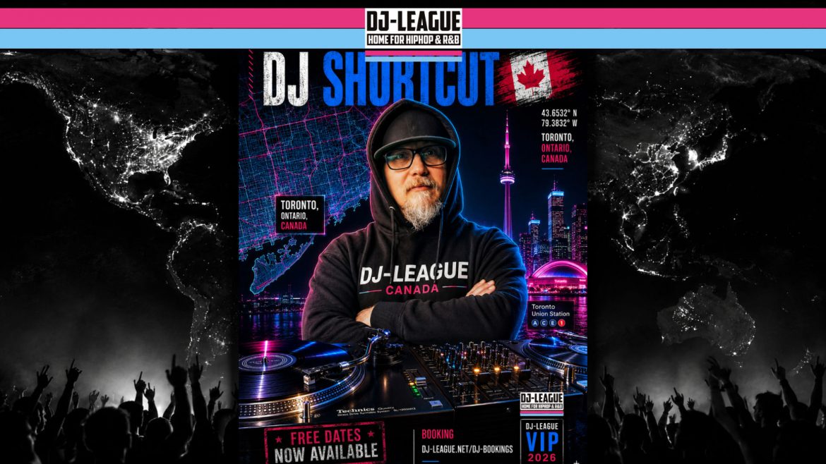 DJ Shortcut - HipHop & R&B DJ from Toronto, Canada | DJ-League VIP DJ