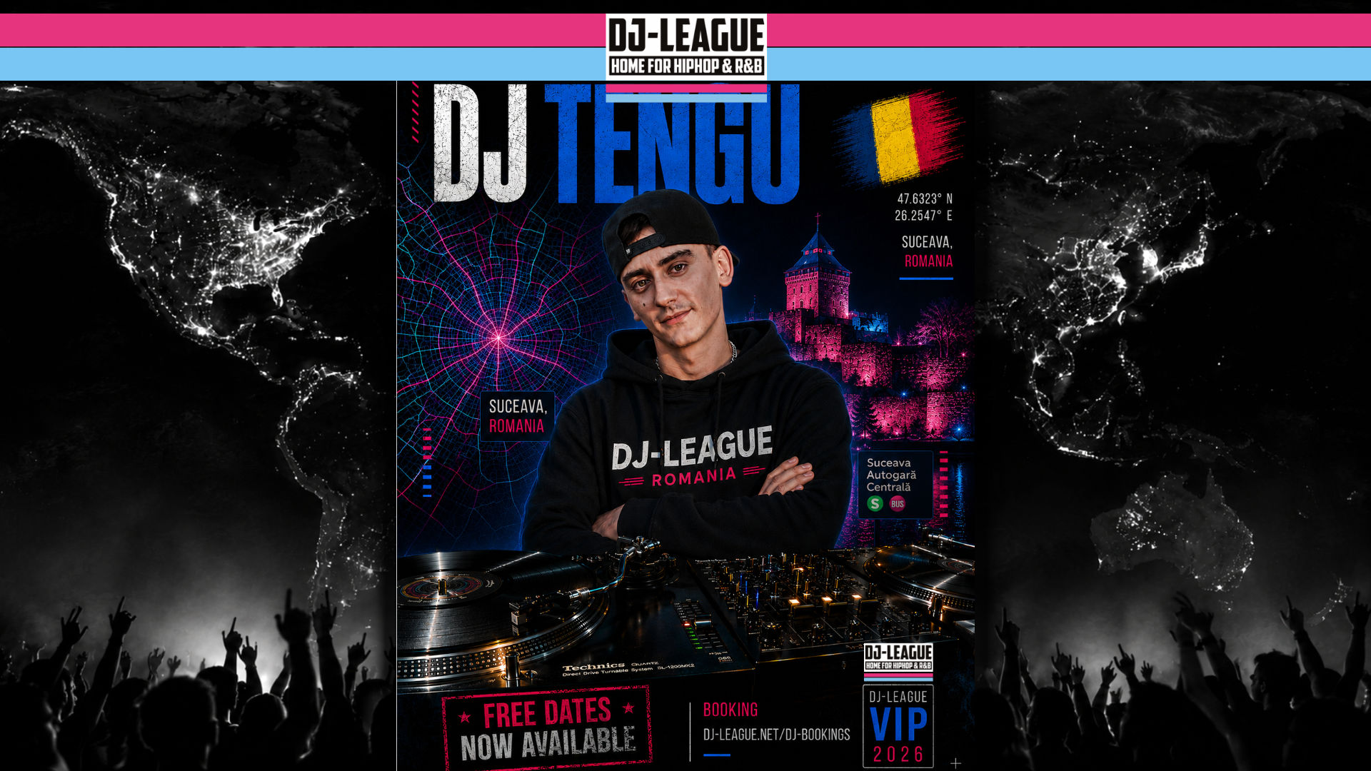 DJ Tengu – HipHop & R&B Dj from Suceava, Romania | DJ-League VIP DJ Booking
