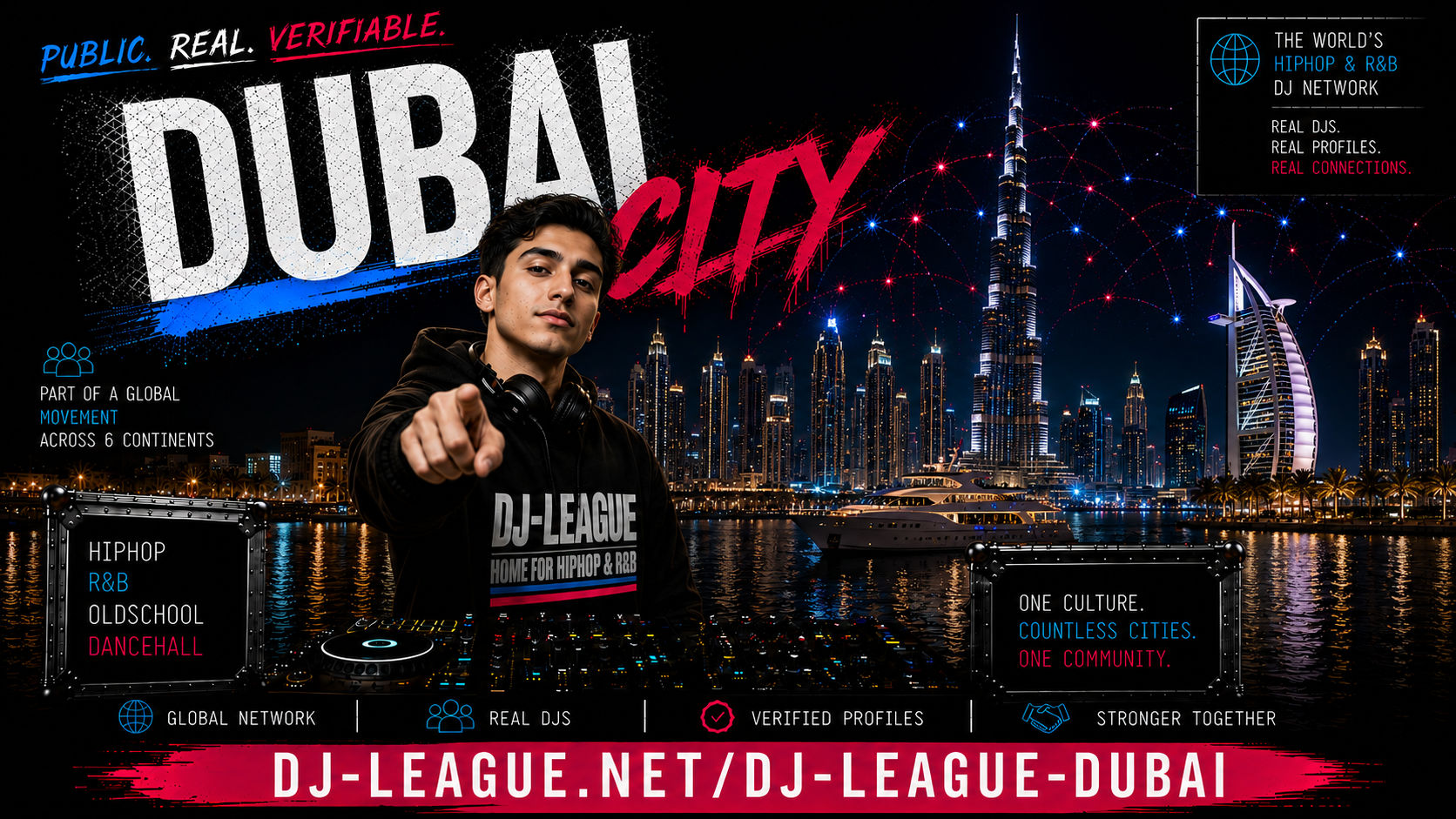 DJ-League Dubai: Connecting HipHop & R&B DJs in One of the World’s Most International Cities