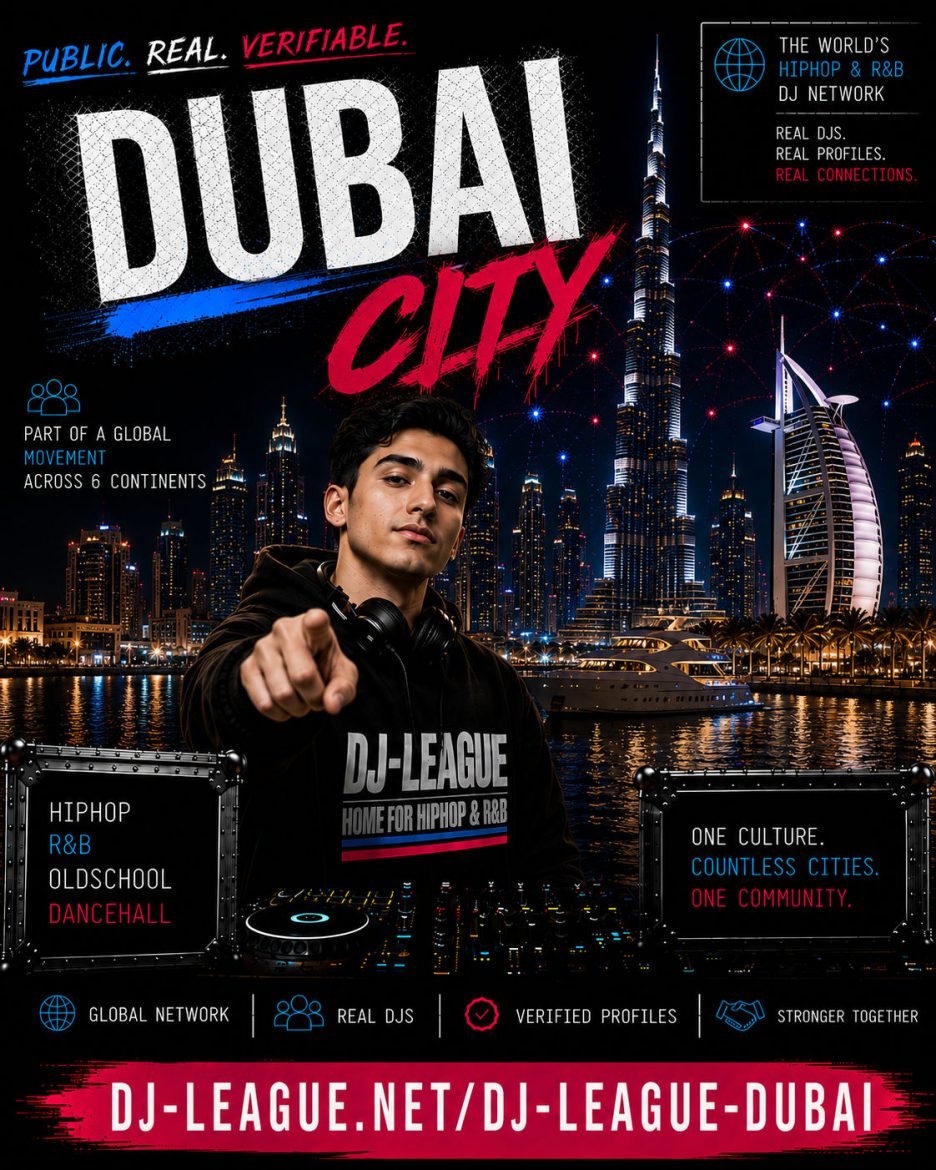 DJ-League Dubai United Arab Emirates – Global HipHop, R&B, Oldschool and Dancehall DJ Community