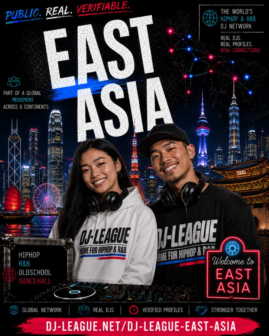 DJ-League East Asia – Global HipHop, R&B, Oldschool and Dancehall DJ Community