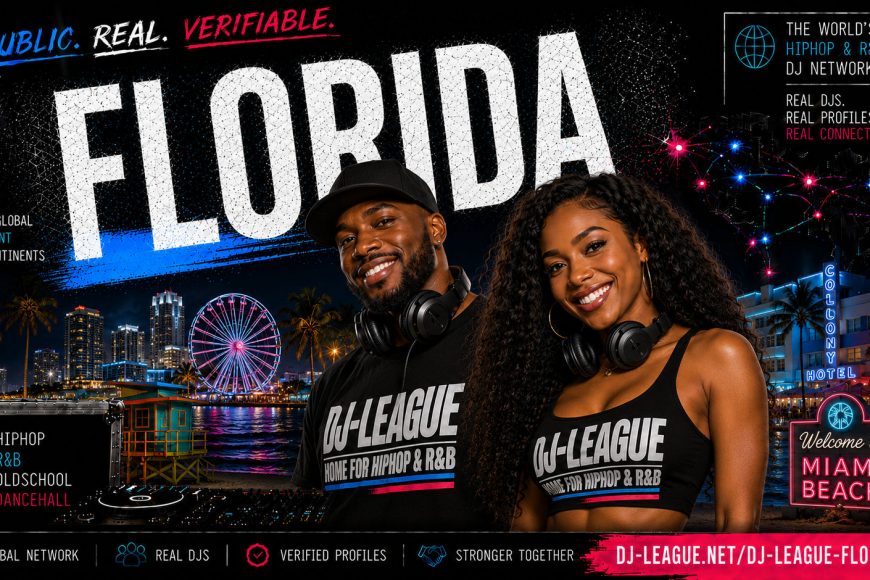 DJ-League Florida USA – Global HipHop, R&B, Oldschool and Dancehall DJ Community
