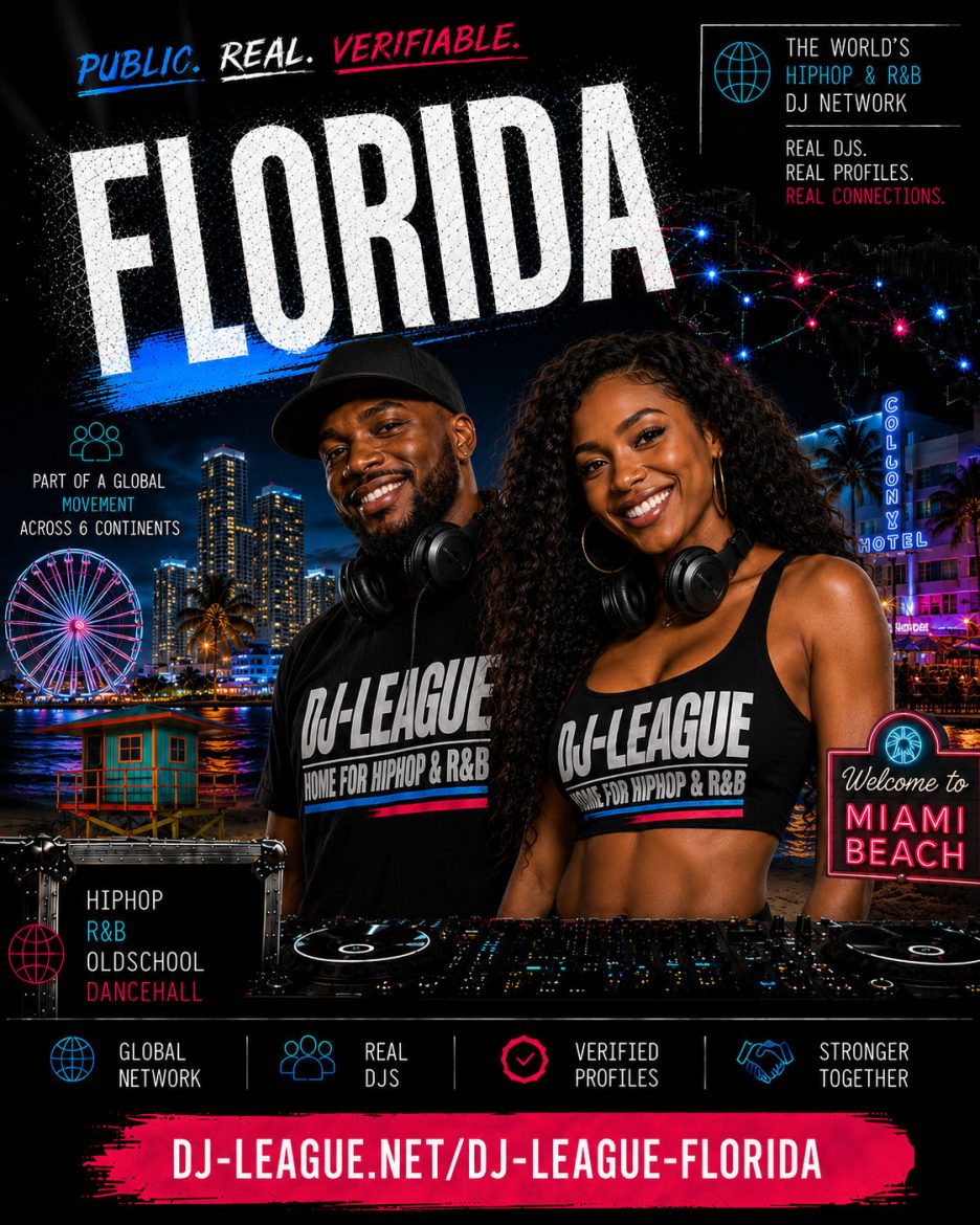 DJ-League Florida USA – Global HipHop, R&B, Oldschool and Dancehall DJ Community