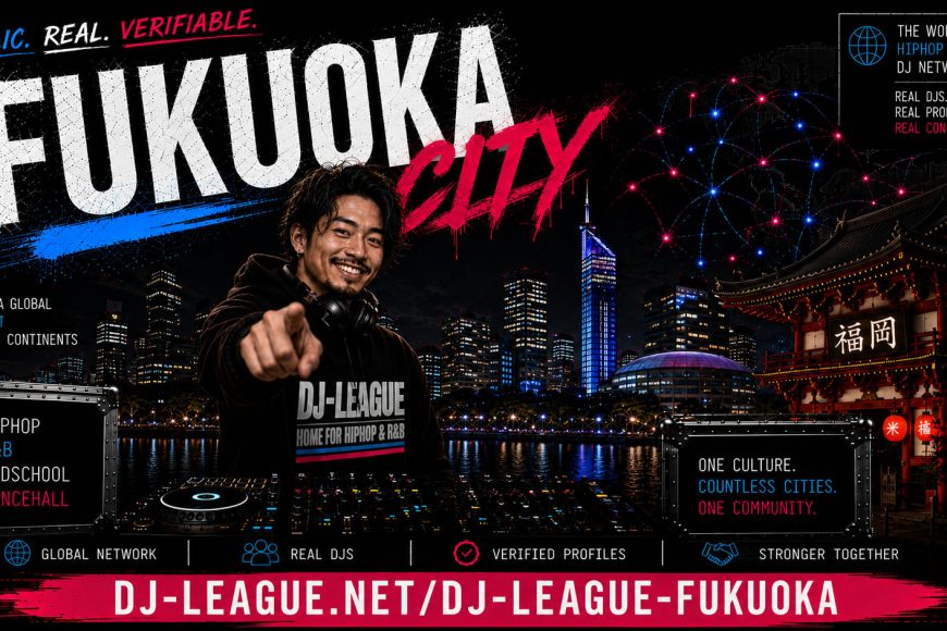 DJ-League Fukuoka Japan – Global HipHop, R&B, Oldschool and Dancehall DJ Community