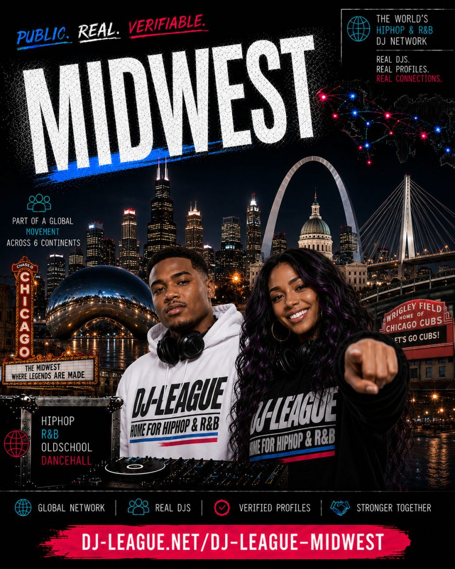 DJ-League Midwest USA – Global HipHop, R&B, Oldschool and Dancehall DJ Community