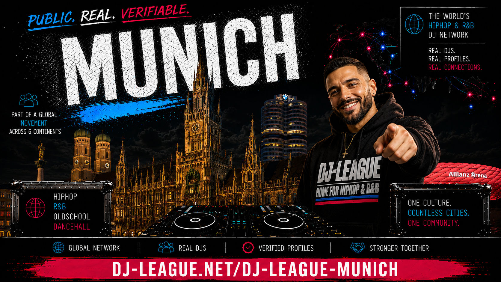 Munich: The Homebase of DJ-League and a City Shaped by HipHop R&B Culture