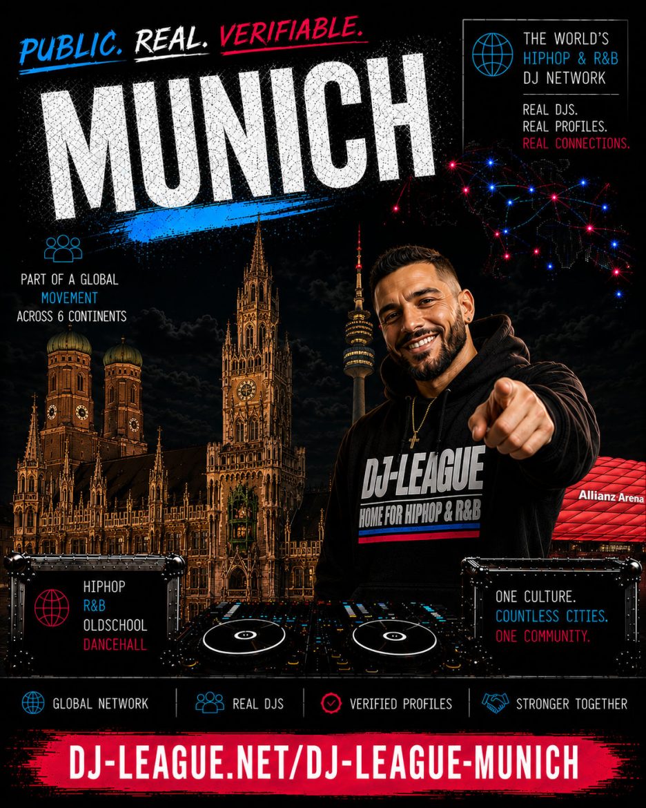 DJ-League Munich Germany – Global HipHop, R&B, Oldschool and Dancehall DJ Community