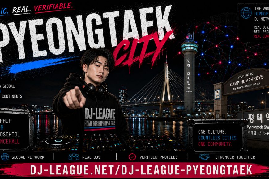 DJ-League Pyeongtaek South Korea – Global HipHop, R&B, Oldschool and Dancehall DJ Community