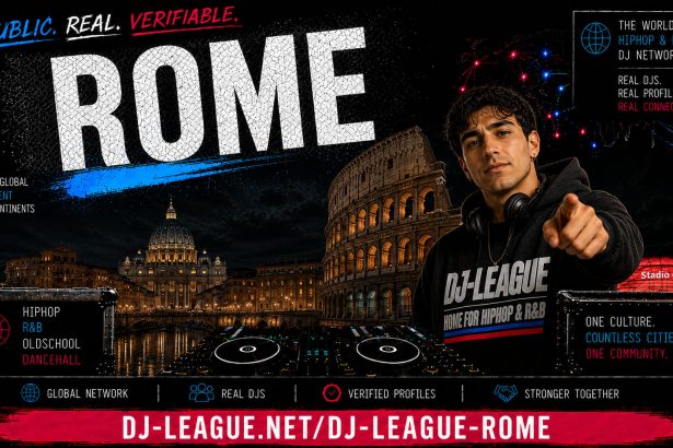 DJ-League Rome Italy – Global HipHop, R&B, Oldschool and Dancehall DJ Community