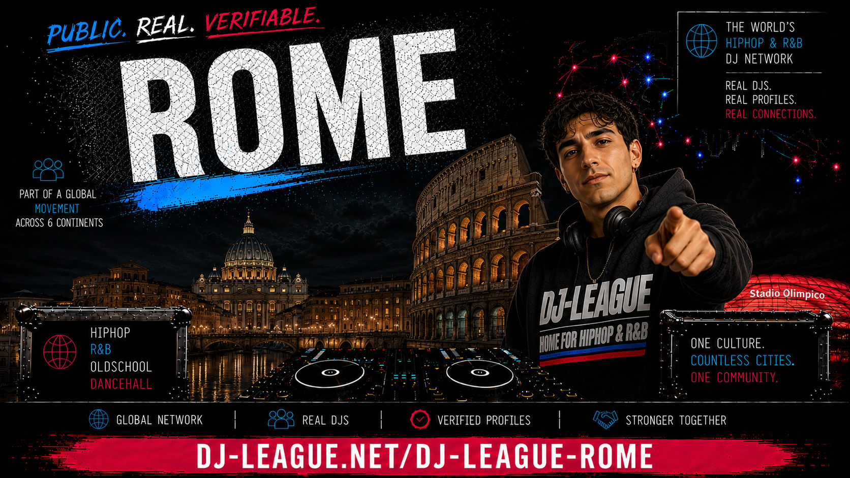 Rome’s HipHop, R&B, Oldschool & Dancehall Scene