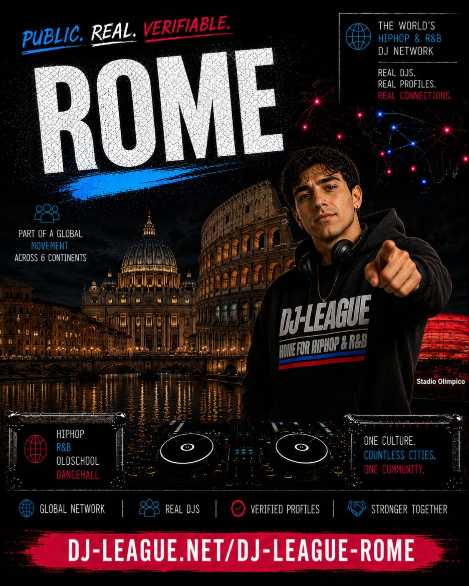 DJ-League Rome Italy – Global HipHop, R&B, Oldschool and Dancehall DJ Community