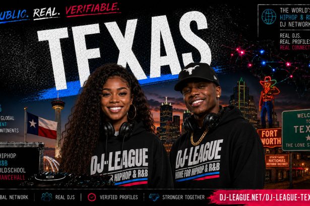 DJ-League Texas USA – Global HipHop, R&B, Oldschool and Dancehall DJ Community