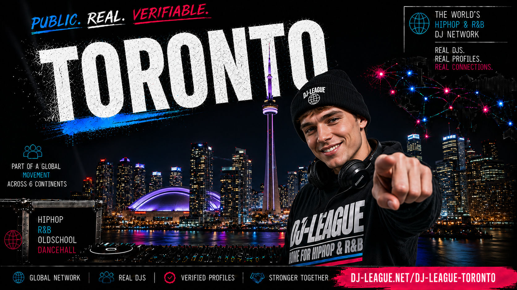 DJ-League Toronto – Canada’s Global Home for HipHop, R&B, Oldschool & Dancehall DJs