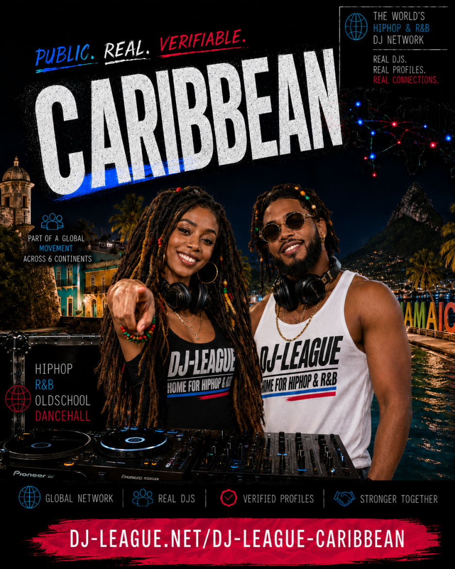 DJ-League Caribbean – Global HipHop, R&B, Oldschool and Dancehall DJ Community