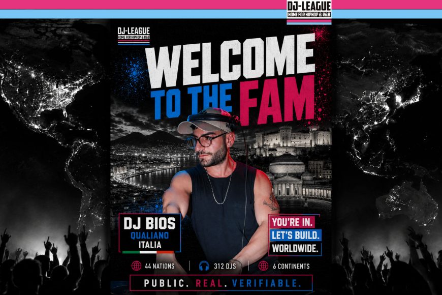 DJ-LEAGUE.NET | DJ-League welcomes DJ Bios – HipHop & R&B Community