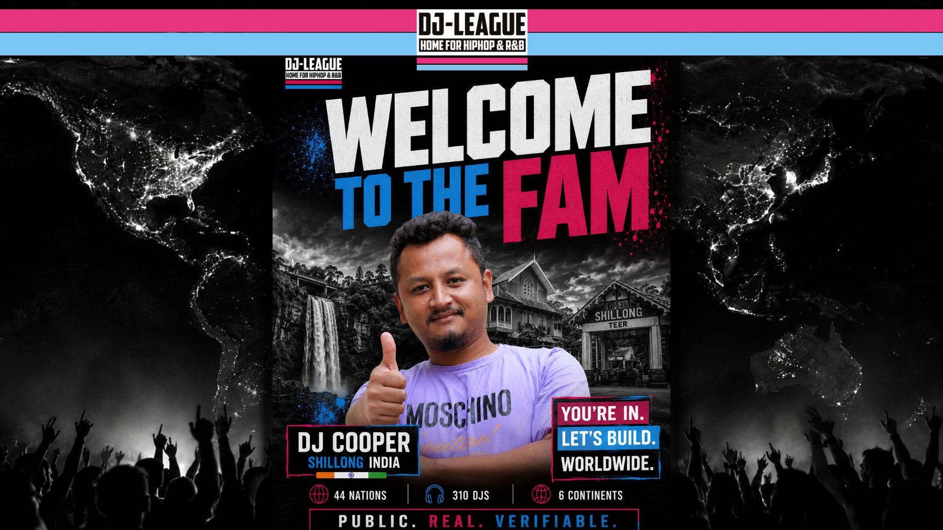 Welcome DJ Cooper to the DJ-League India