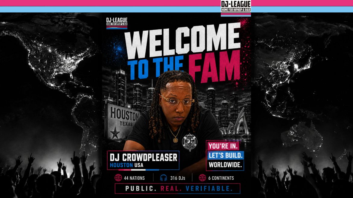 DJ-LEAGUE.NET | DJ-League welcomes DJ Crowdpleaser – HipHop & R&B Community