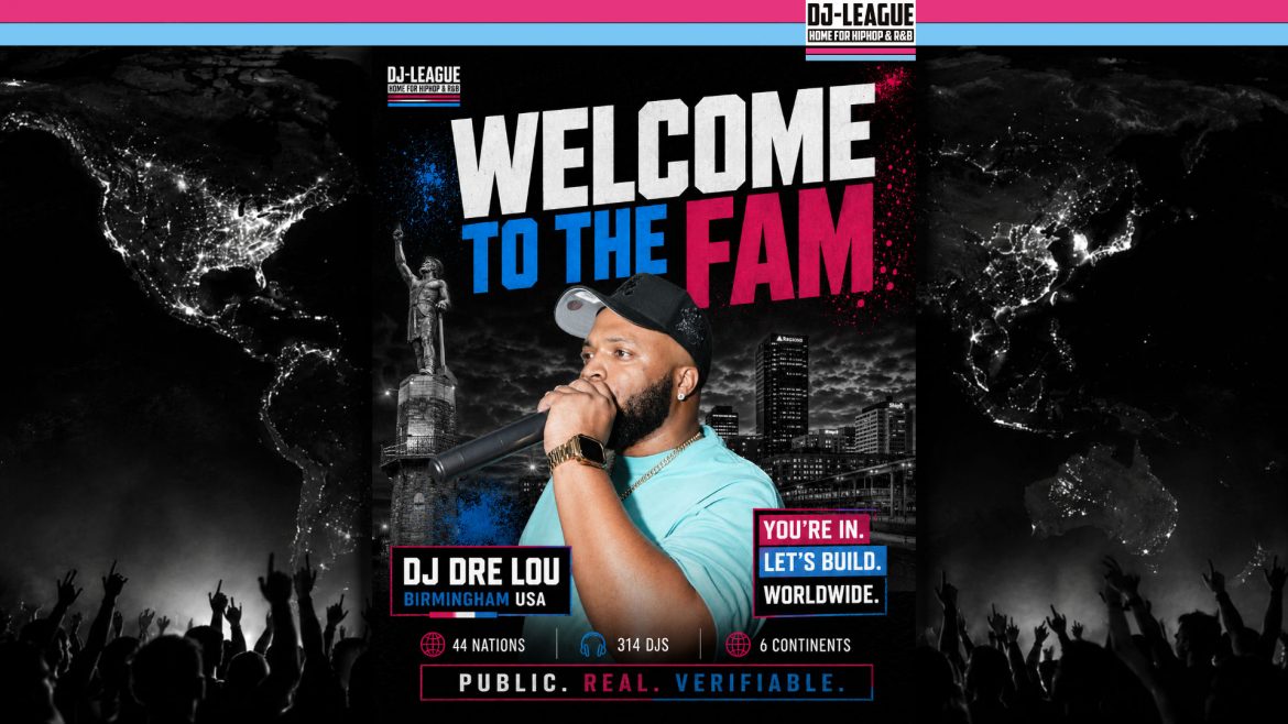 DJ-LEAGUE.NET | DJ-League welcomes DJ Dre Lou – HipHop & R&B Community