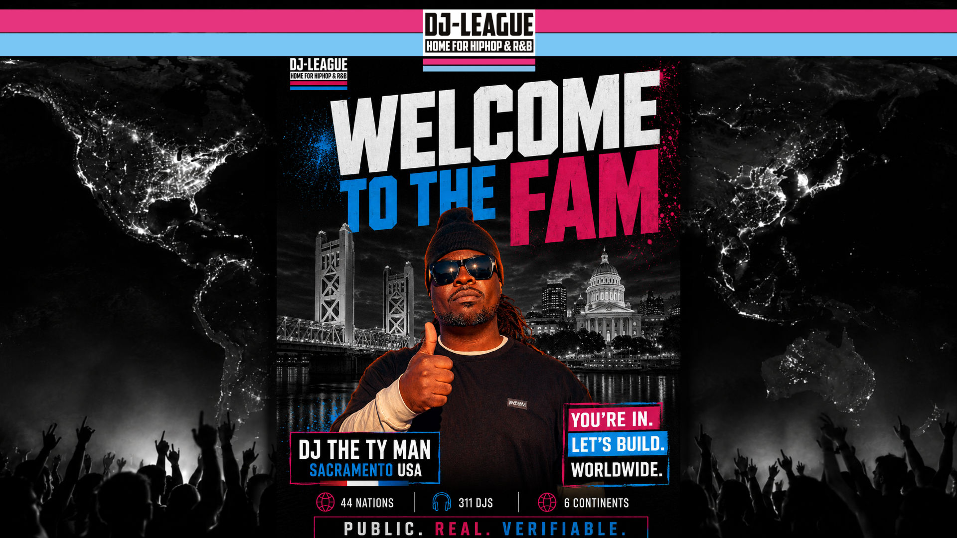 Welcome DJ The Ty Man Up to the DJ-League USA