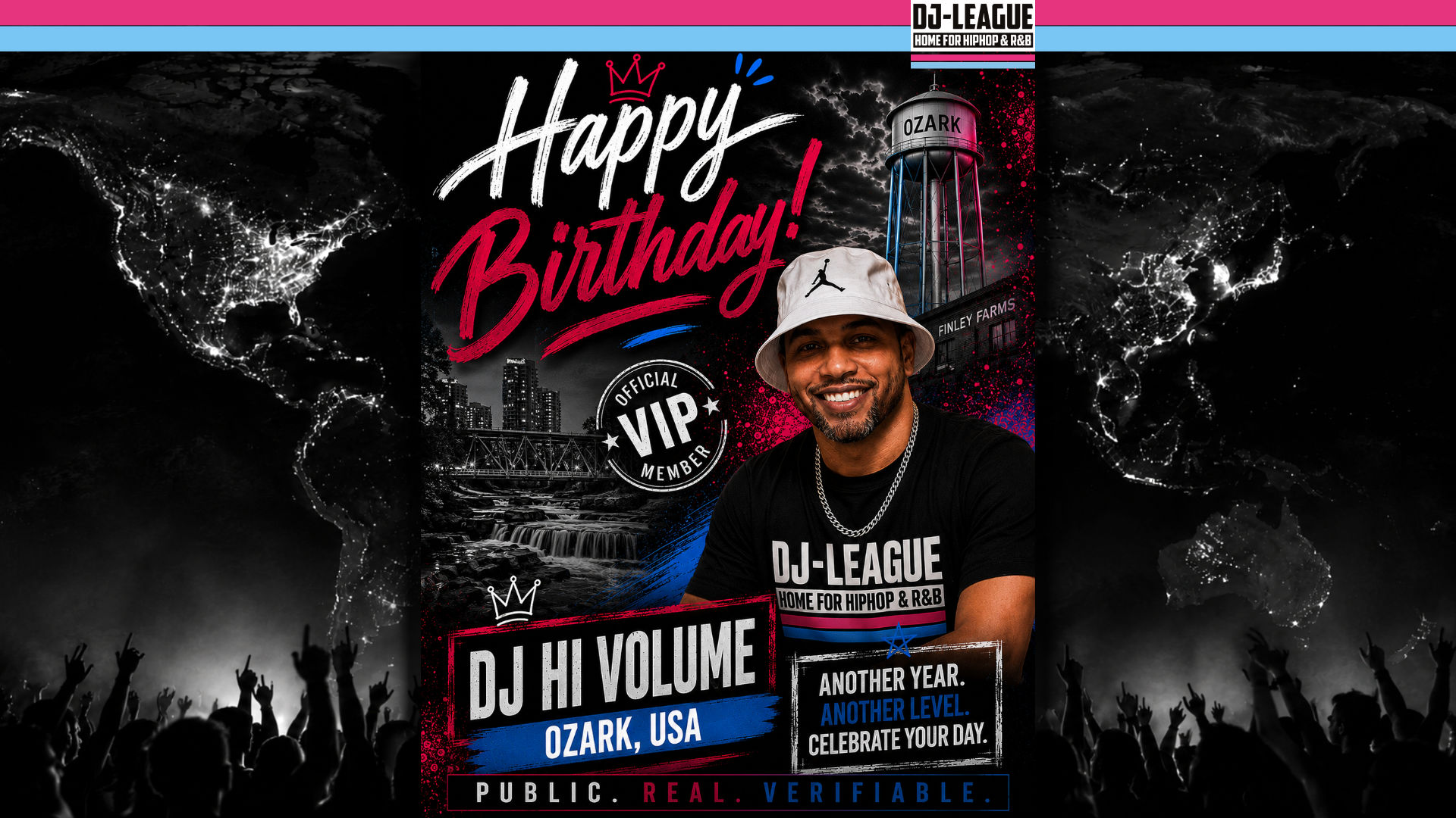 Happy Birthday DJ Hi Volume – VIP DJ-League Member Birthday Tribute