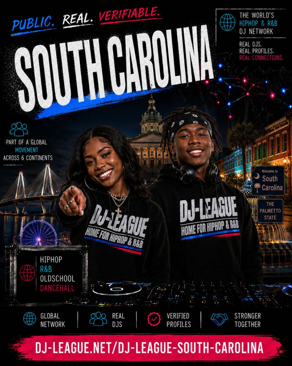DJ-League South Carolina USA – Global HipHop, R&B, Oldschool and Dancehall DJ Community