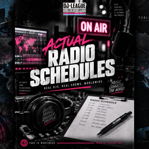 DJ-LEAGUE.NET | Actual Radio Schedules
