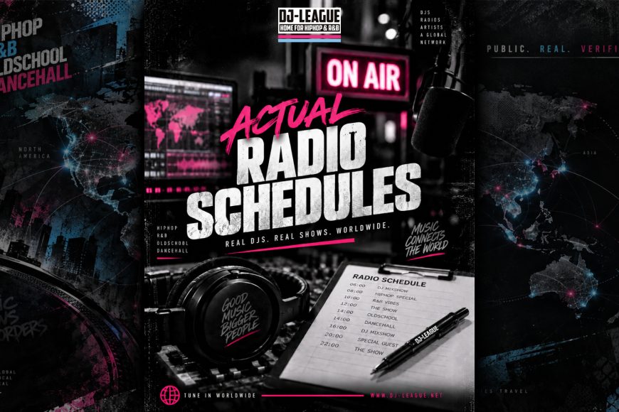 DJ-LEAGUE.NET | Actual Radio Schedules