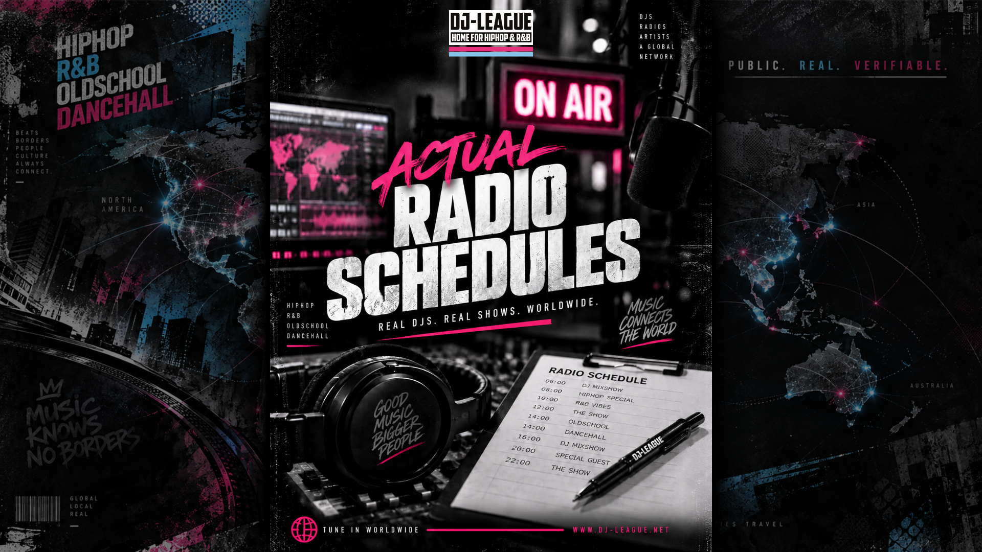 RADIO NETWORK NEWS – Oktober 2026 DJ MIX SCHEDULES