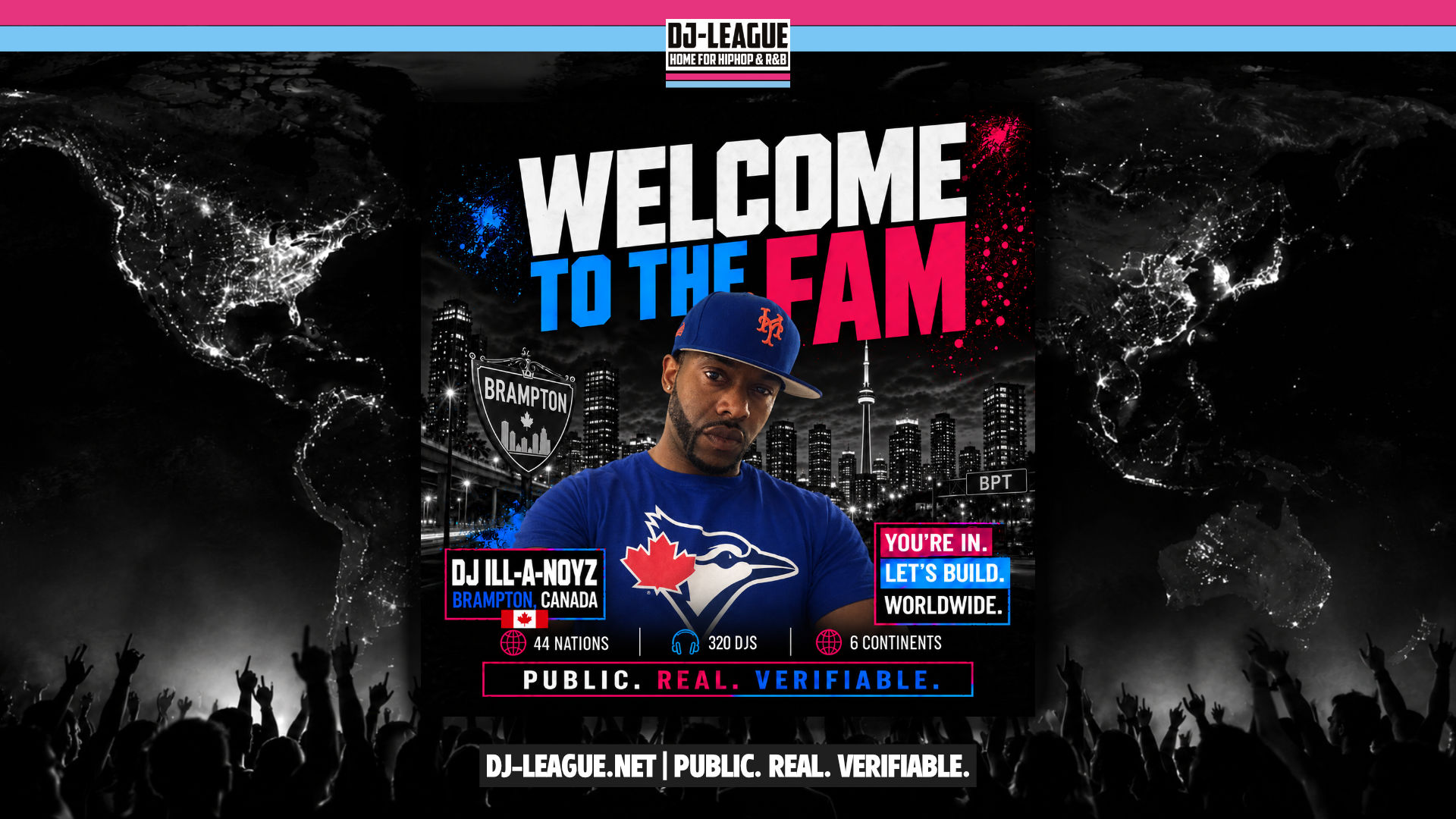 Welcome DJ Ill-A-Noyz to the DJ-League Canada