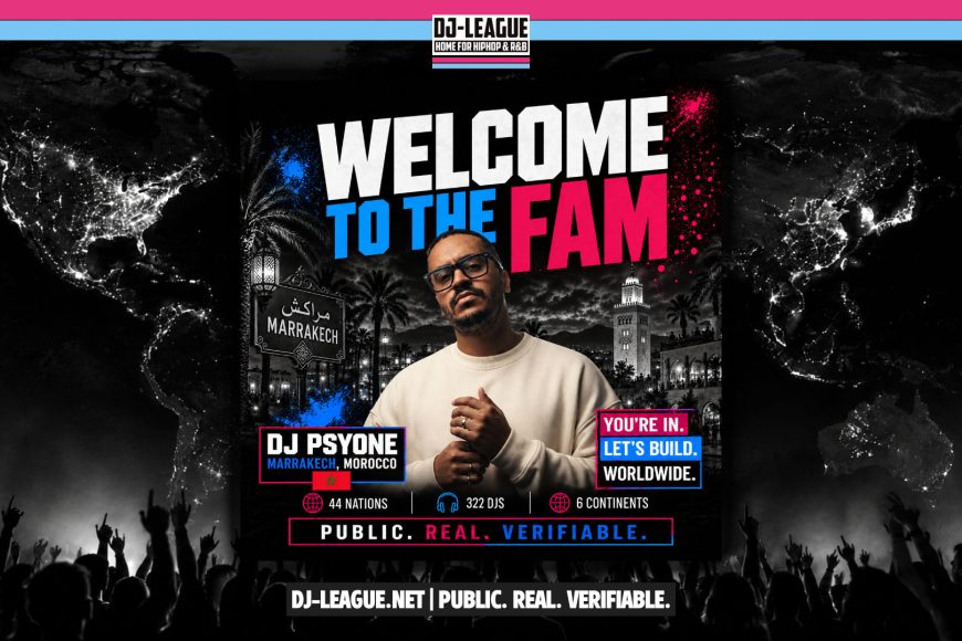 DJ-LEAGUE.NET | DJ-League welcomes DJ Psyone – HipHop & R&B Community