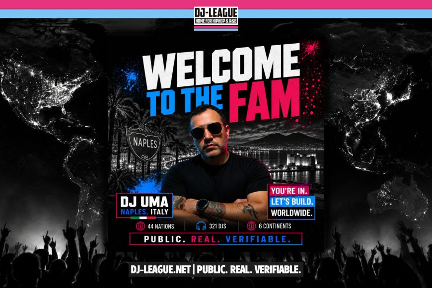DJ-LEAGUE.NET | DJ-League welcomes DJ Uma – HipHop & R&B Community