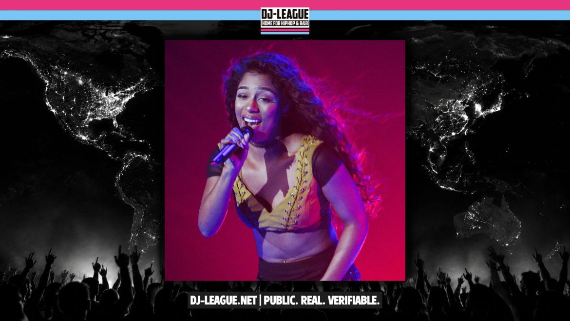 Victoria Monét performing live on stage