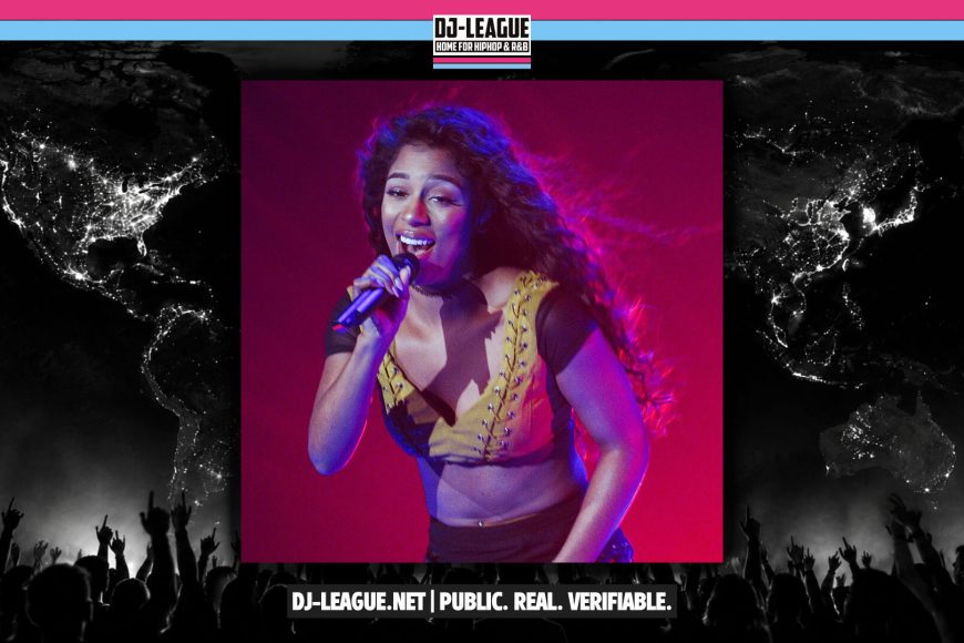 Victoria Monét performing live on stage